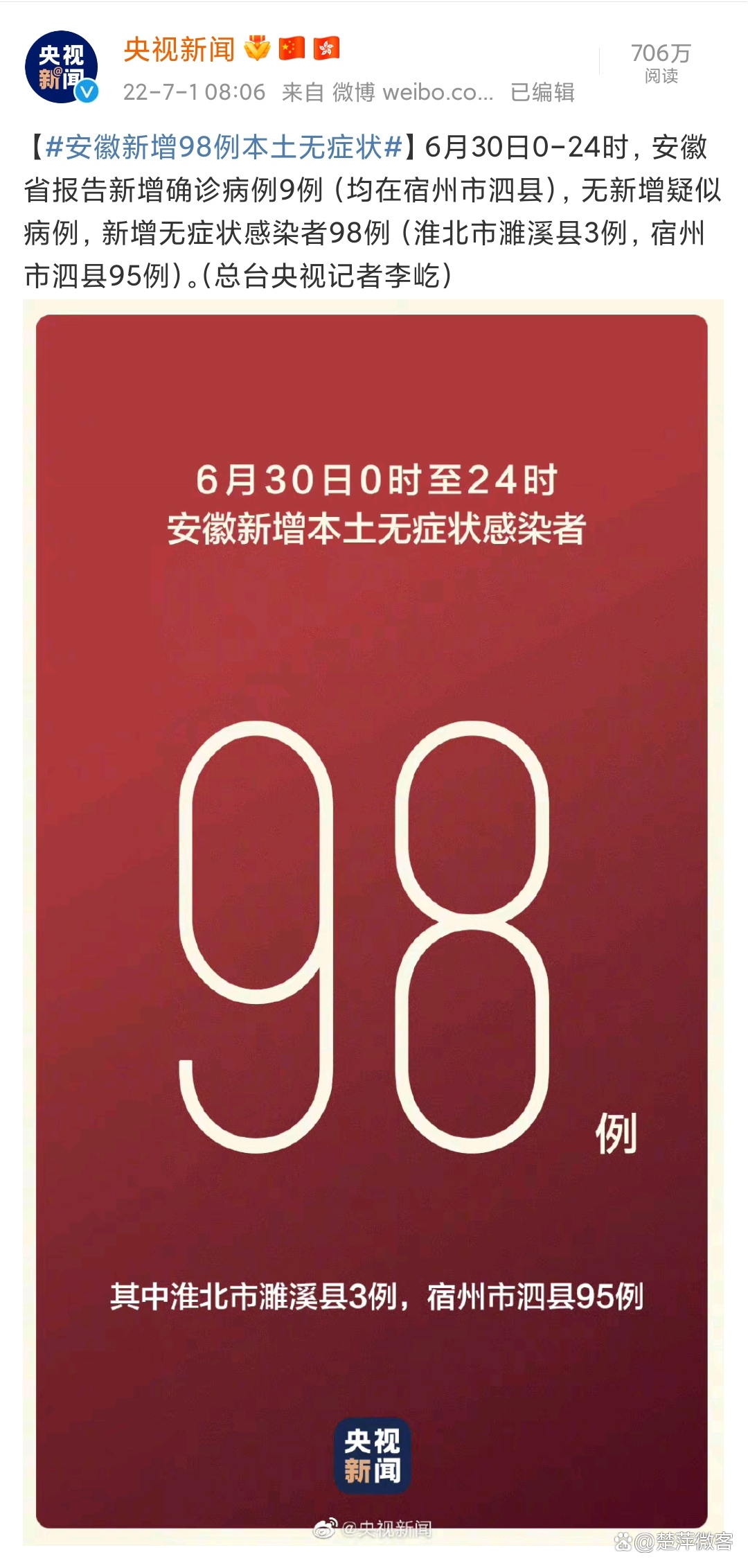 安徽疫情最新情况︰(安徽 疫情最新数据消息)-第2张图片