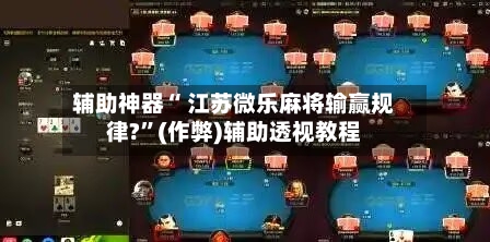 玩家攻略宝典“小程序微乐麻将必赢神器	”分享装挂详细步-第2张图片